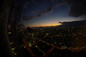 Tokyo last night