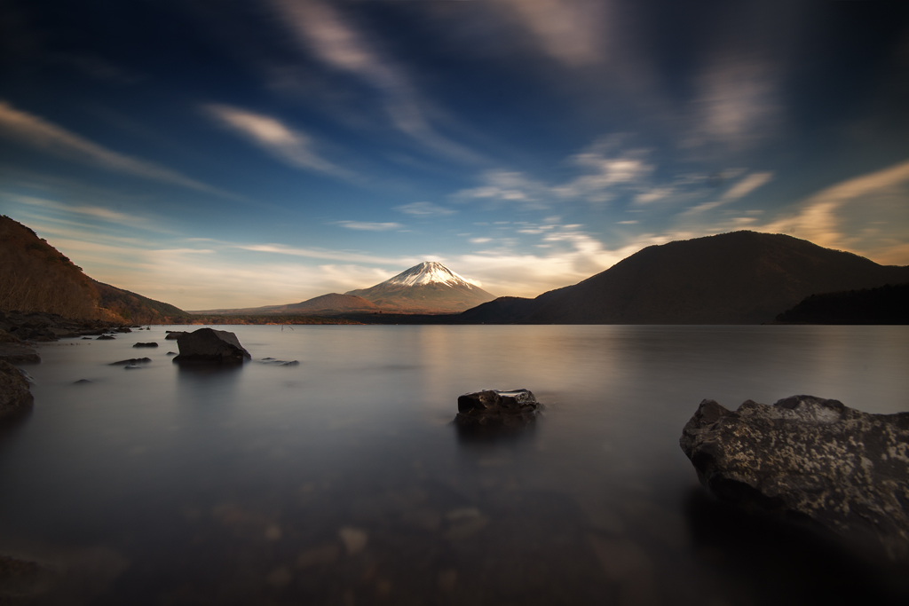 Motosu, Lake, Mt Fuji-san, Japan, Made in Japan, André Alessio, Graphylight