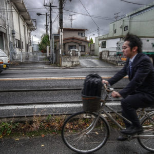 Matsushima cyclist