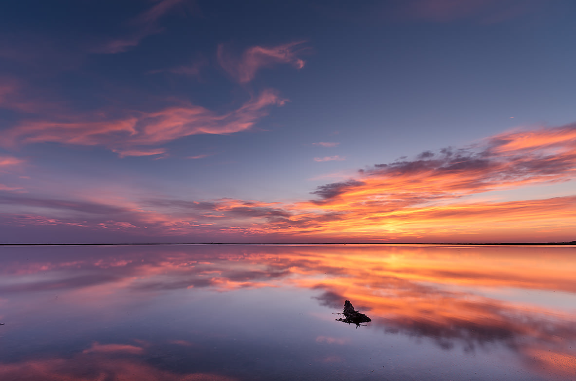 André Alessio, Sunset, Beauduc, Coucher de soleil