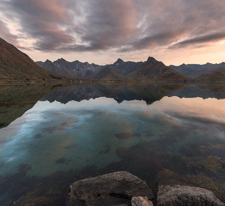 Hamnøy, Sunrise, André Alessio, Graphylight, Photographe Montpellier