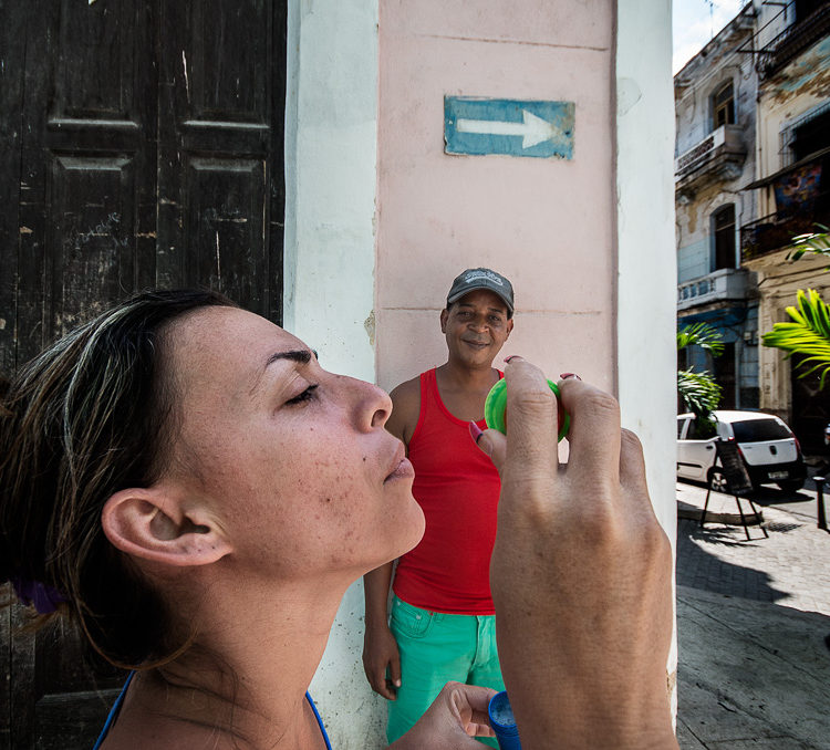 Cigar smoker, Havana, Viva Cuba Libre, André Alessio, Graphylight,