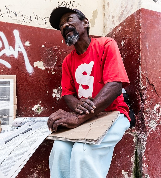 Cigar smoker, Havana, Viva Cuba Libre, André Alessio, Graphylight,