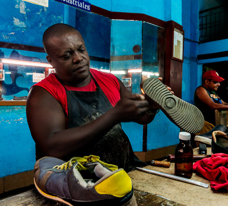 Cigar smoker, Havana, Viva Cuba Libre, André Alessio, Graphylight,