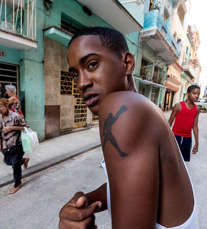 Cigar smoker, Havana, Viva Cuba Libre, André Alessio, Graphylight,