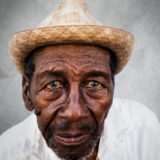 Trinidad man with hat