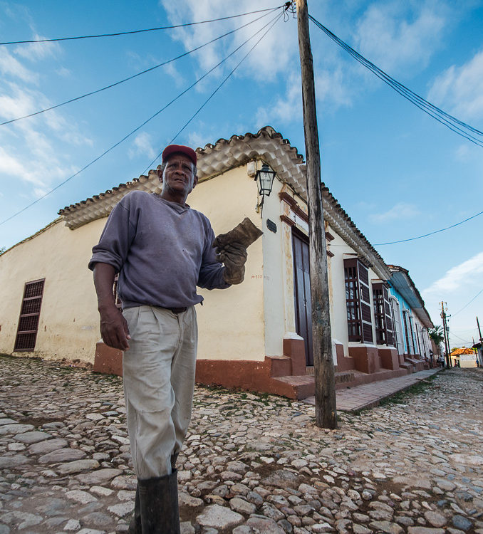 Cigar smoker, Havana, Viva Cuba Libre, André Alessio, Graphylight,