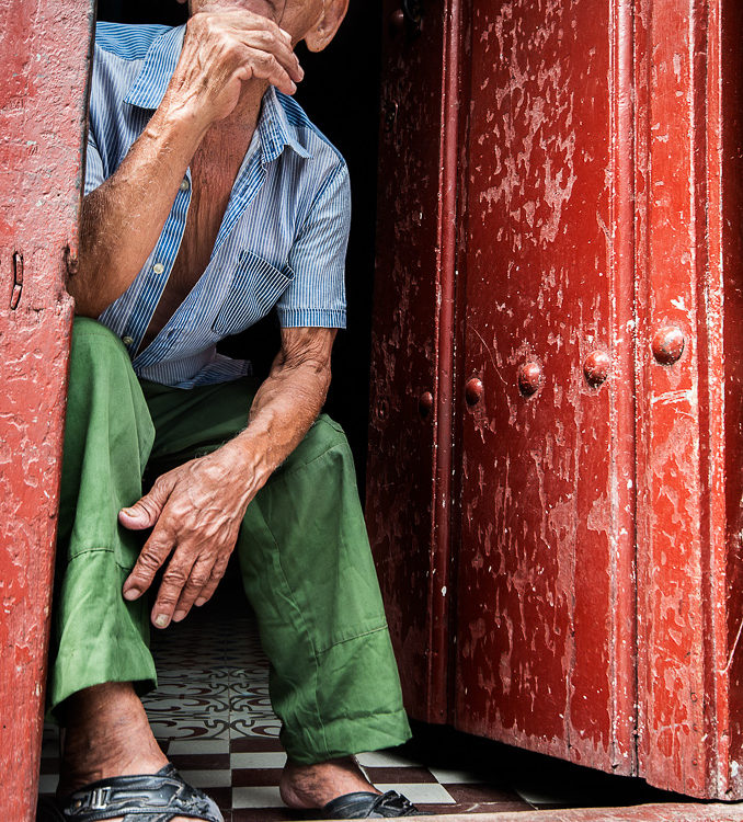 Cigar smoker, Havana, Viva Cuba Libre, André Alessio, Graphylight,