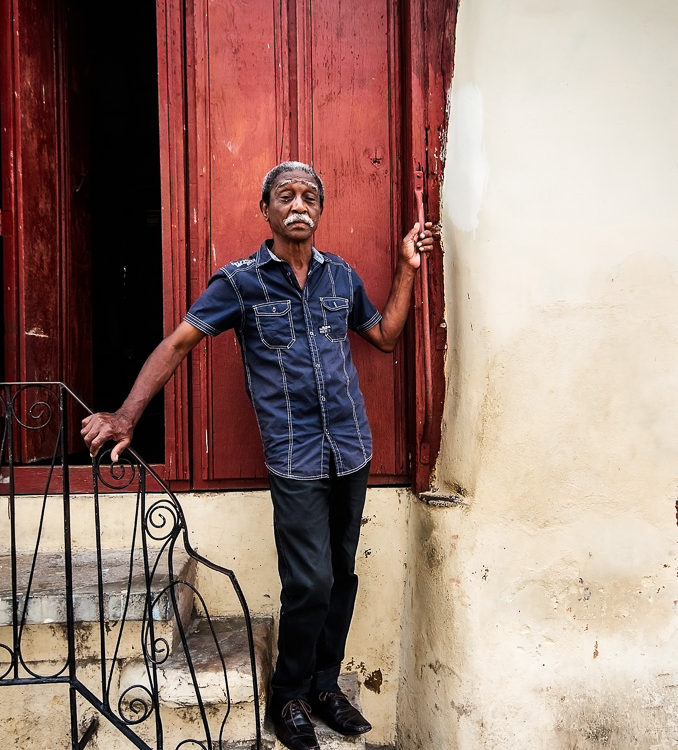 Cigar smoker, Havana, Viva Cuba Libre, André Alessio, Graphylight,