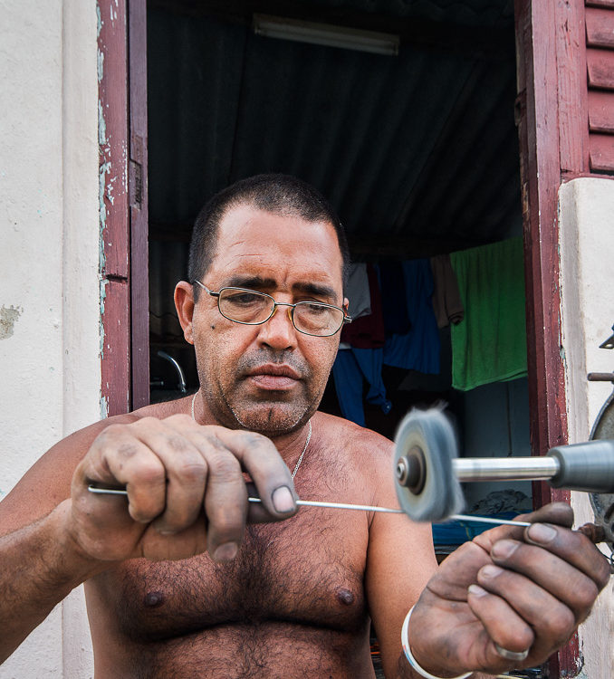 Cigar smoker, Havana, Viva Cuba Libre, André Alessio, Graphylight,