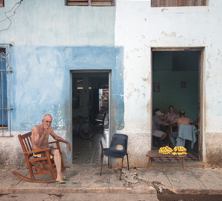 Cigar smoker, Havana, Viva Cuba Libre, André Alessio, Graphylight,