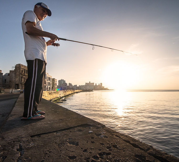 Cigar smoker, Havana, Viva Cuba Libre, André Alessio, Graphylight,