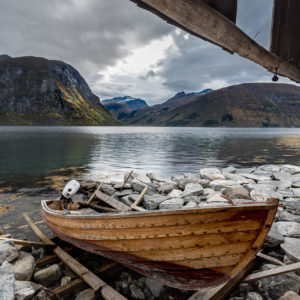 André Alessio, Graphylight, Photographe Montpellier, Norway, Waterscape, Landscape, Boat, Bateau, Northen Lights,