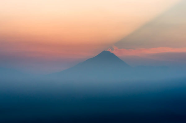 Merapi, Sunrise, Java, André Alessio