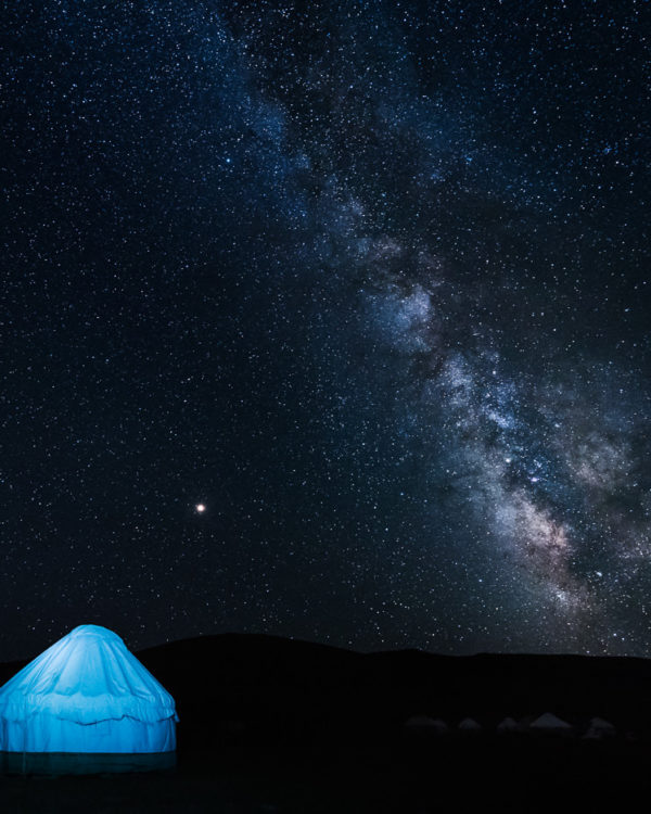 André Alessio, Graphylight, Photographe Montpellier, Kirghizistan, Voie lactée, Yourte, Yurt, Son Kul, Milky Way, Lake, Lac, Kyrgyzstan,