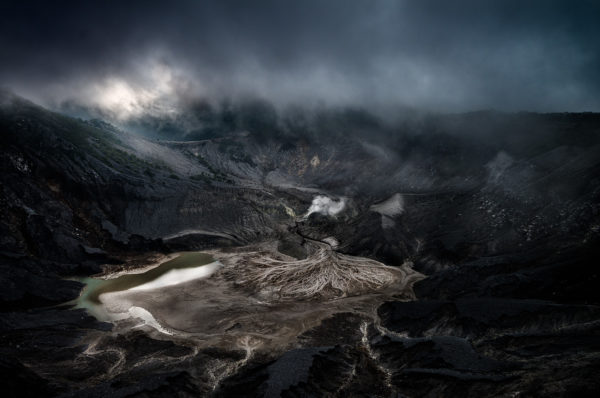 Tangkuban Perahu, Volcano, Indonesia, Clouds, Volcan, André Alessio, Graphylight